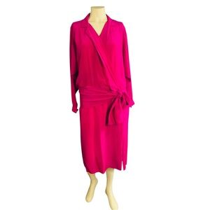 Liz Claiborne Vibrant Pink Women's Robe